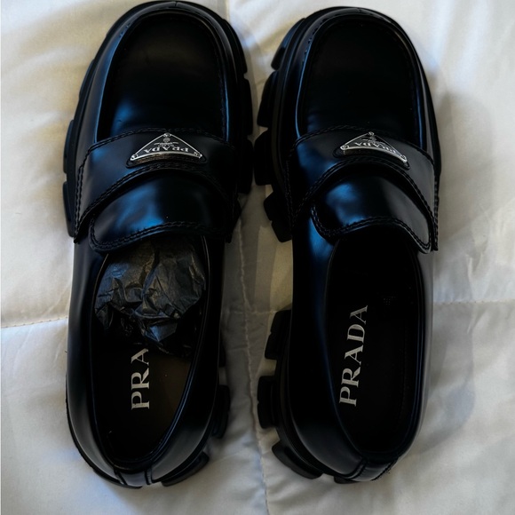 Prada Milano monolith loafers-New In Box! - Picture 4 of 9